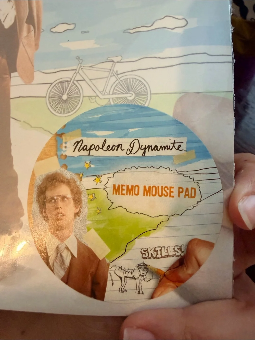 NWT. Sealed Napoleon Dynamite memo mousepad